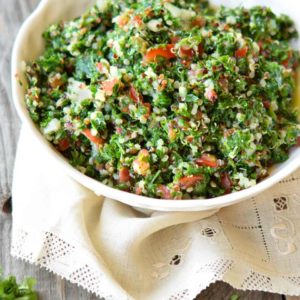 TABBOULEH SALAD سلطة التبولة🌱